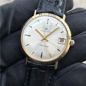 Hamilton Gold and Black Men's Watch